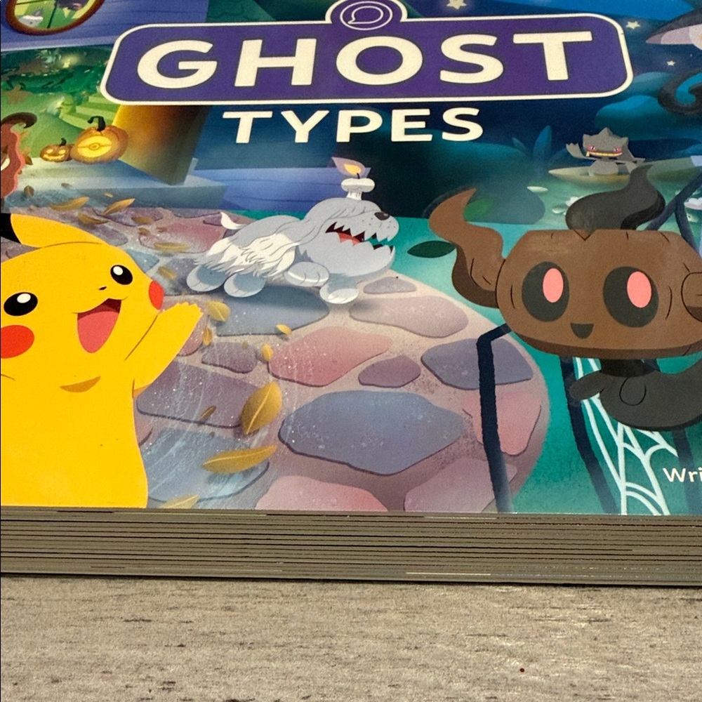 Pokemon Primers Ghost Types with Glow-in-the-Dark Cover NEW - Picture 2 of 6